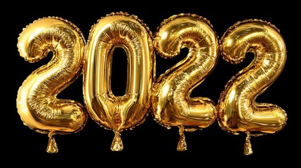 Celebrate your biggest achievements with stunning golden year balloons, perfect for any festive announcement or milestone!