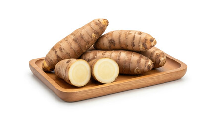 Arrowroot umbi garut ararut irut maranta. Arrowroot or Umbi Garut, ararut, irut (Maranta arundinacea). Arrowroot tubers can be used as an alternative source of carbohydrates