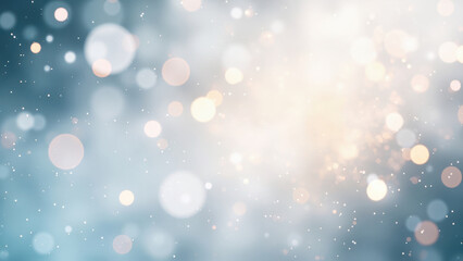 Abstract bokeh background with soft focus and glowing lights