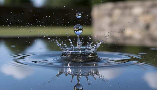 Water Splash Physics | Ripple Effect & Surface Tension | Nature&rsquo;s Fluid Dynamics

