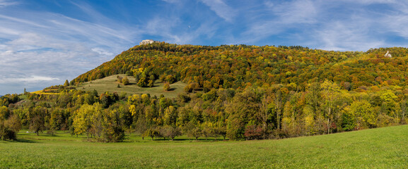 Burg  Hohenneuffen, Schw&auml;bische Alb, Deutschland