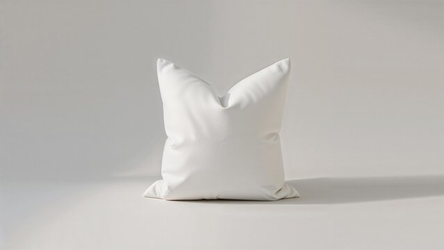 Plain white pillow with the number 1862.