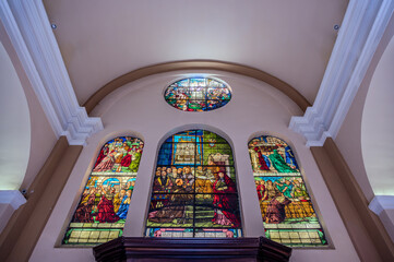 Obraz premium Gubbio, Umbria. The Basilica of S. Ubaldo