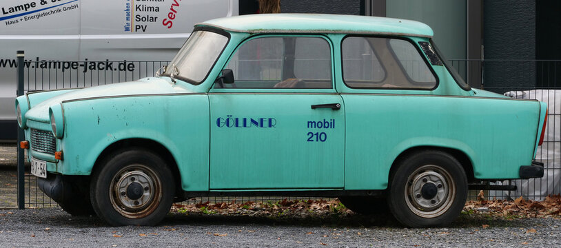 Germany, Sennelager, November 14. 2025, Trabant 601 from the manufacturer VEB Sachsenring