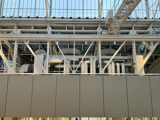 Modern Industrial Production Facility with Advanced Equipment