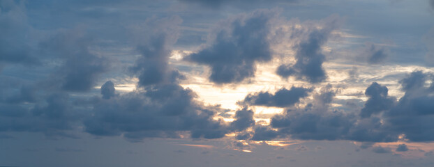 Beautiful sky with cloudscape