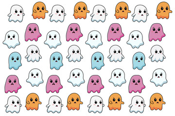 Background of a ghost design