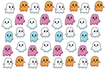 Background of a ghost design