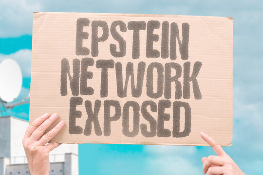 "Epstein Network Exposed" Ongoing revelations highlight influential associations. EPSTEIN. NETWORK. EXPOSED. INFLUENCE. ASSOCIATION.