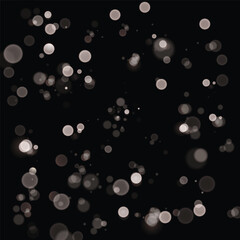 Black and white bokeh overlay with soft circular light spots creating a dreamy atmosphere, ideal for design projects and enhancing visual storytelling with copy space