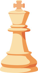 Vector illustration of a single chess pawn