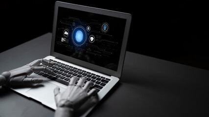 AI enhances biometric identity authentication with fingerprint and facial recognition to ensure...