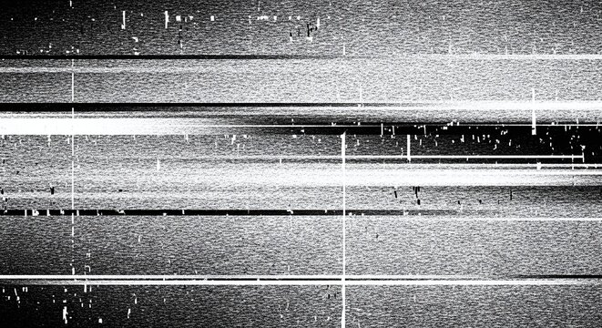 Digital Glitch Static Noise Abstract Background Texture - Powered by Adobe