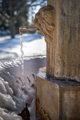 Heilquelle Winter Marienbad