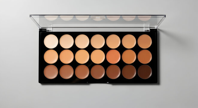 Master your look with a professional makeup concealer and foundation palette, ideal for flawless complexion, perfect contouring, and seamless coverage across diverse skin tones.