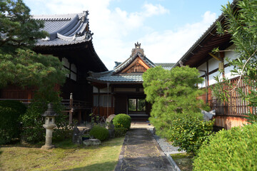 智恵光院　玄関　京都市上京区智恵光院通一条上ル