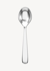 3D spoon cutlery, element illustration
