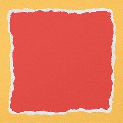 Fototapeta premium Red frame background, paper texture creative