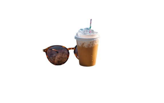 Travel map laid out on vehicle hood alongside sunglasses and ice for adventurous journey prep