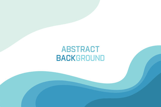 abstract smooth wave background suitable for presentation and print