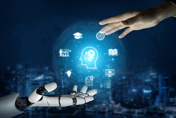 An AI assistant creates a personalized e-learning path for skill development. This smart education platform provides resources and training to enhance professional knowledge. Fermion
