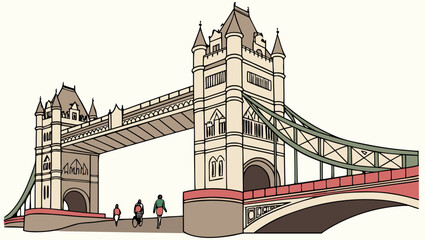 Obraz premium tower bridge london uk