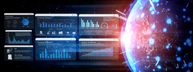 Financial dashboard improves data analytics reporting, performance tracking, and strategic decision making Parse