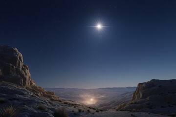 Fototapeta premium Star of Bethlehem, Jesus' Birth