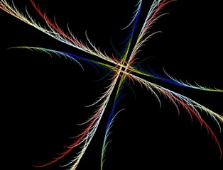 Imaginatory fractal abstract background Image