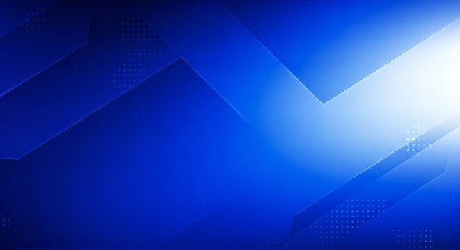 Dynamic abstract blue geometric background with subtle light effects and textured dots for modern technology and business presentations, conveying innovation and clarity