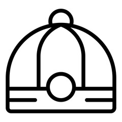 hat icon vector