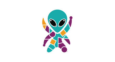 Geometric alien design