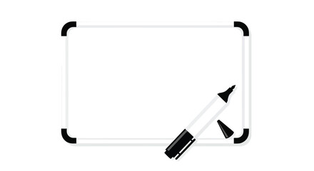 Whiteboard w/ marker