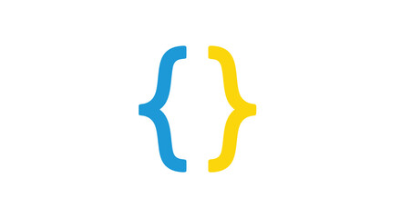Colorful Braces Symbol