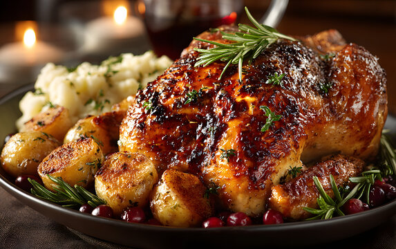 Thanksgiving turkey dinner