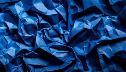 Dark Ink Blue Paper Crumpled Crumpled Dark Blue Paper Texture Background Paper Texture Crumpled Dark Blue Paper Dark Blue Crumpled Paper Texture