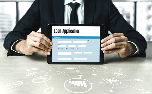 Online loan application form for modish digital information collection on the internet network