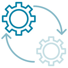 Restore Dual Tone Outline Icon