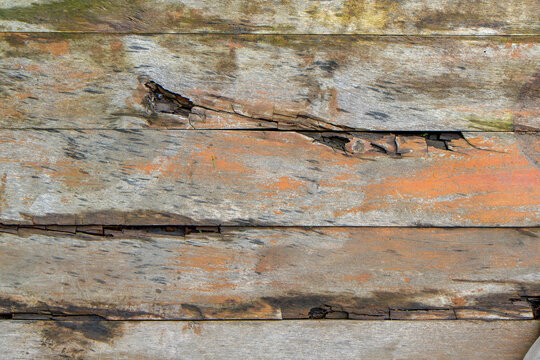 Fototapeta opękane drewno