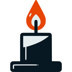 Candle Vector Icon