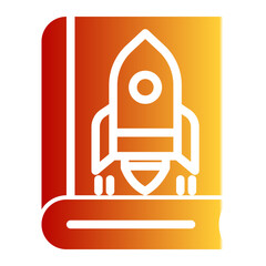 Instruction Manual Standard Guideline icon from the Customer Development icon collection (Solid Gradient Style)