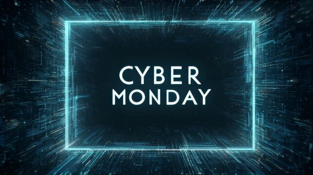 Exciting deals unfold during Cyber Monday shopping event in a digital universe