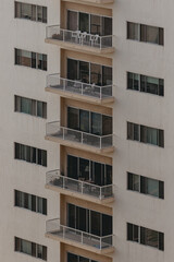 Obraz premium Contemporary and minimal architecture building 