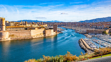 Old Harbour of Marseille provence france