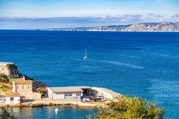 Old Harbour of Marseille provence france