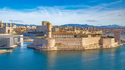 Old Harbour of Marseille provence france