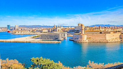 Old Harbour of Marseille provence france