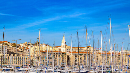 Old Harbour of Marseille provence france