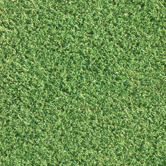 Artificial grass fake turf synthetic lawn field macro closeup, bright green sports astroturf texture, natural vertical textured background pattern, large detailed copy space