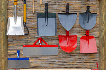 New Metal Spade Shovel Tools for Garden Farming Equipment